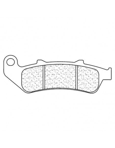Plaquettes de frein CL BRAKES Racing métal fritté - 2257RX3