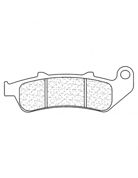 Plaquettes de frein CL BRAKES Racing métal fritté - 2257RX3