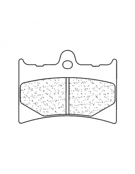 Plaquettes de frein CL BRAKES route métal fritté - 2398XBK5