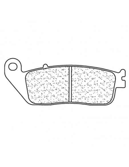 Plaquettes de frein CL BRAKES route métal fritté - 2256XBK5