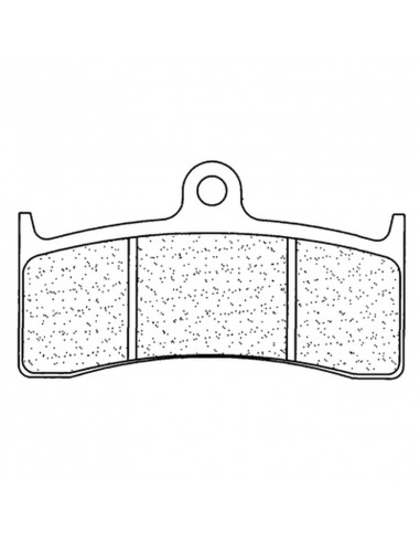Plaquettes de frein CL BRAKES route métal fritté - 2404XBK5