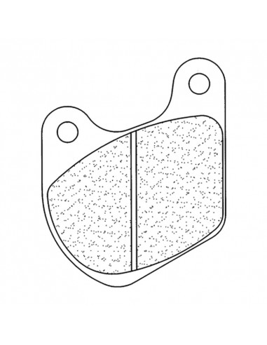 Plaquettes de frein CL BRAKES route métal fritté - 2718A3+