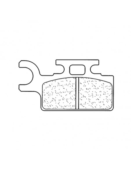 Plaquettes de frein CL BRAKES Off-Road métal fritté - 1034MX10