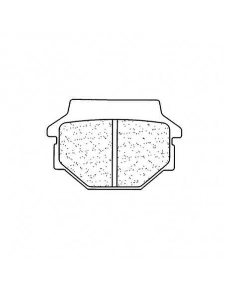 Plaquettes de frein CL BRAKES Quad métal fritté - 2466ATV1