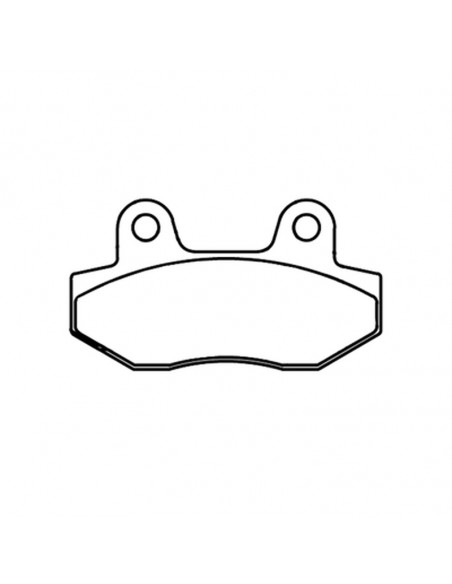 Plaquettes de frein CL BRAKES Scooter métal fritté - 3078SC