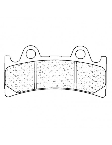 Plaquettes de frein CL BRAKES route métal fritté - 2254XBK5 Plaquettes de frein CL BRAKES route métal fritté - 2254XBK5