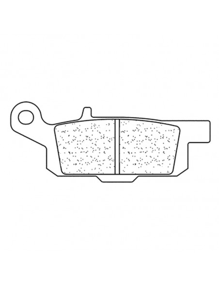 Plaquettes de frein CL BRAKES Quad métal fritté - 1192ATV1