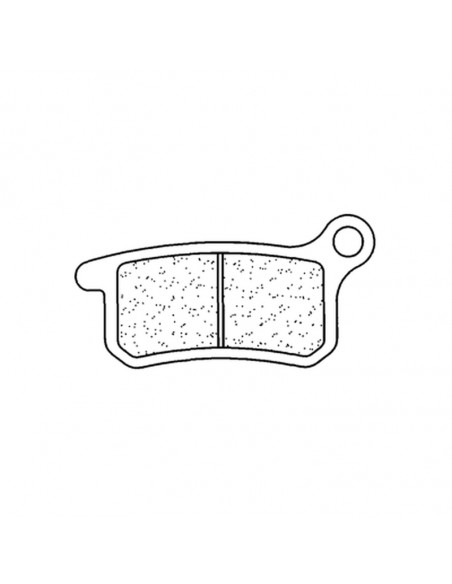 Plaquettes de frein CL BRAKES Off-Road métal fritté - 1078X59