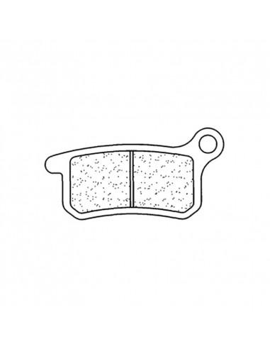 Plaquettes de frein CL BRAKES Off-Road métal fritté - 1078MX10