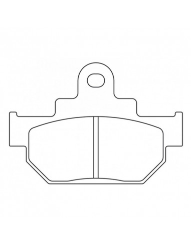 Plaquettes de frein CL BRAKES route métal fritté - 2387S4