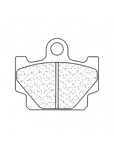 Plaquettes de frein CL BRAKES route métal fritté - 2802S4