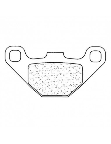 Plaquettes de frein CL BRAKES Scooter métal fritté - 3012SC
