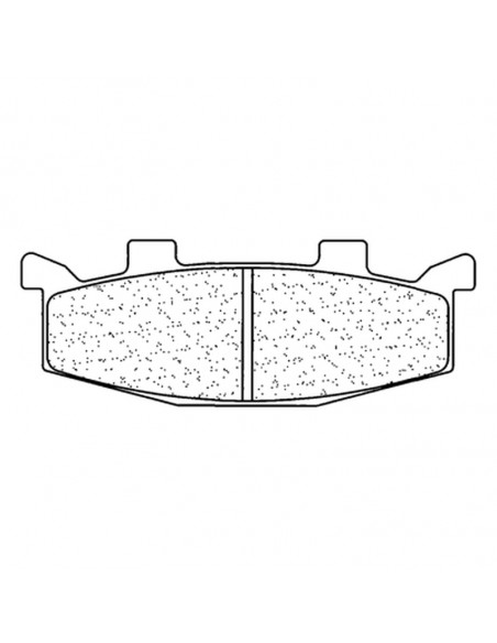 Plaquettes de frein CL BRAKES Racing métal fritté - 2304RX3