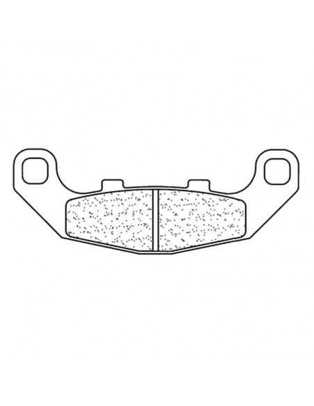 Plaquettes de frein CL BRAKES route métal fritté - 2389A3+ Plaquettes de frein CL BRAKES route métal fritté - 2389A3+
