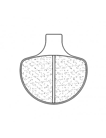 Plaquettes de frein CL BRAKES route métal fritté - 2699A3+