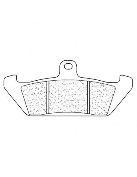 Plaquettes de frein CL BRAKES route métal fritté - 2801S4 Plaquettes de frein CL BRAKES route métal fritté - 2801S4