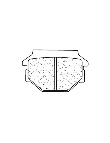 Plaquettes de frein CL BRAKES Racing métal fritté - 2472RX3