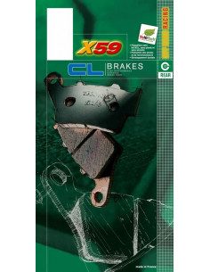 Plaquettes de frein CL BRAKES Off-Road métal fritté - 2299X59 2