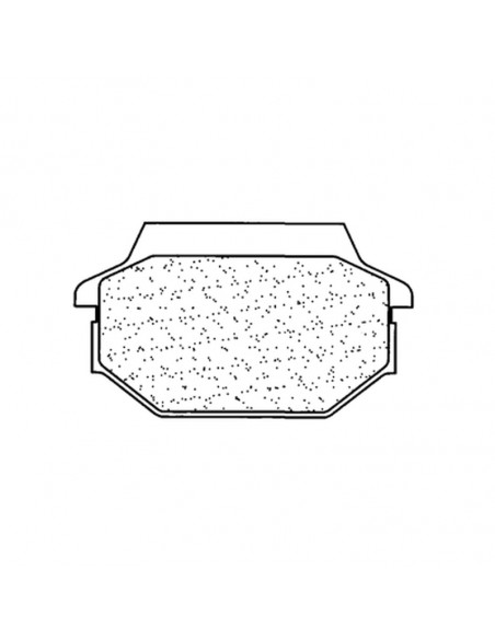 Plaquettes de frein CL BRAKES Scooter métal fritté - 3068SC