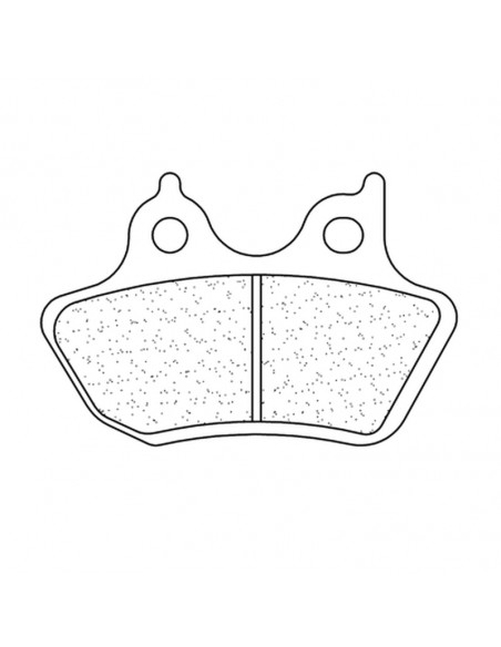 Plaquettes de frein CL BRAKES Racing métal fritté - 1211RX3