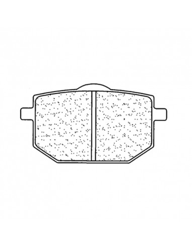 Plaquettes de frein CL BRAKES route métal fritté - 2393A3+