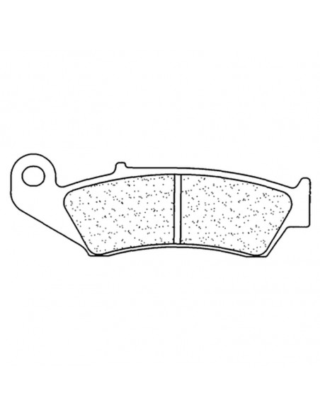 Plaquettes de frein CL BRAKES route métal fritté - 2302A3+