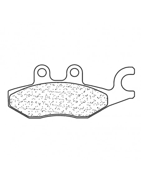 Plaquettes de frein CL BRAKES Maxi Scooter métal fritté - 3077MSC Plaquettes de frein CL BRAKES Maxi Scooter métal fritté - 3077MSC