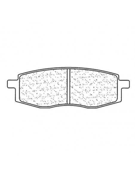 Plaquettes de frein CL BRAKES Off-Road métal fritté - 2792MX10 Plaquettes de frein CL BRAKES Off-Road métal fritté - 2792MX10