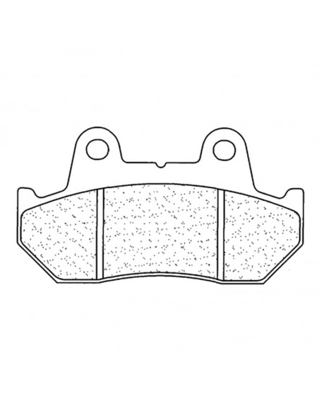 Plaquettes de frein CL BRAKES route métal fritté - 2289S4 Plaquettes de frein CL BRAKES route métal fritté - 2289S4