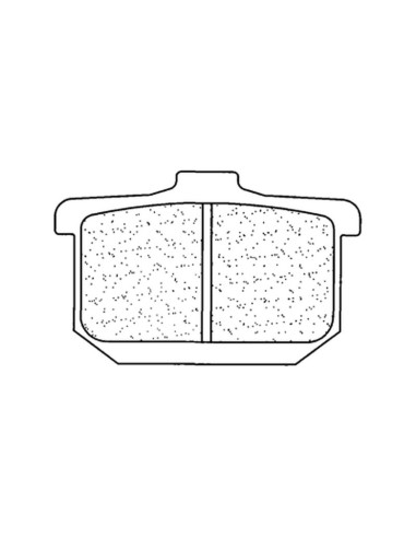 Plaquettes de frein CL BRAKES route métal fritté - 2285A3+