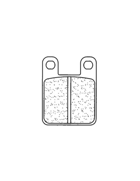 Plaquettes de frein CL BRAKES Off-Road métal fritté - 2377MX10