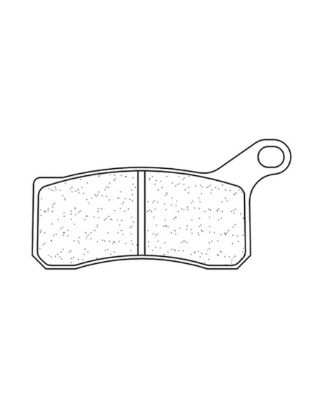Plaquettes de frein CL BRAKES Quad métal fritté - 1204ATV1