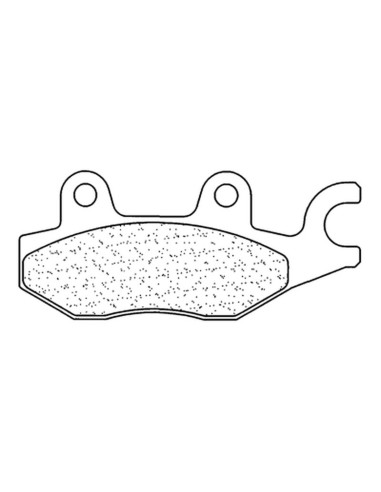 Plaquettes de frein CL BRAKES Scooter métal fritté - 3062SC