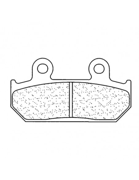 Plaquettes de frein CL BRAKES route métal fritté - 2252S4 Plaquettes de frein CL BRAKES route métal fritté - 2252S4