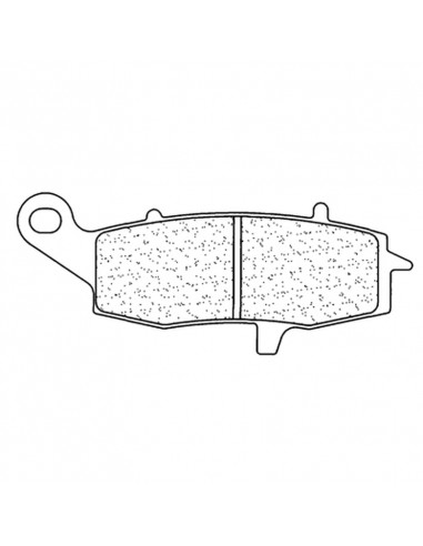 Plaquettes de frein CL BRAKES route métal fritté - 2383XBK5 Plaquettes de frein CL BRAKES route métal fritté - 2383XBK5