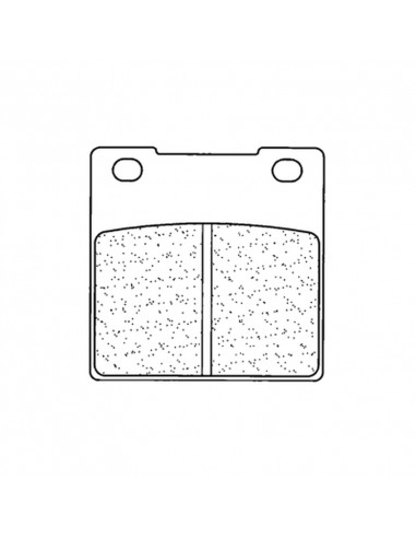Plaquettes de frein CL BRAKES Racing métal fritté - 2282RX3