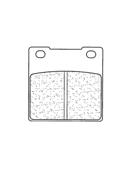 Plaquettes de frein CL BRAKES Racing métal fritté - 2282RX3