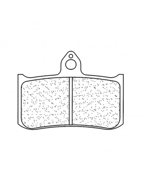 Plaquettes de frein CL BRAKES route métal fritté - 1157XBK5