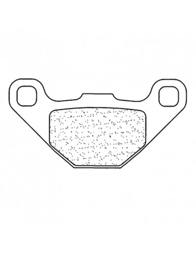 Plaquettes de frein CL BRAKES Scooter métal fritté - 3024SC