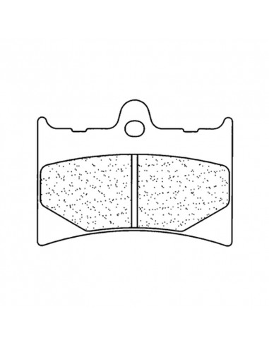 Plaquettes de frein CL BRAKES route métal fritté - 2398A3+
