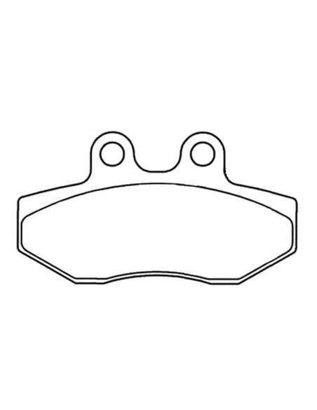 Plaquettes de frein CL BRAKES Scooter métal fritté - 3069SC