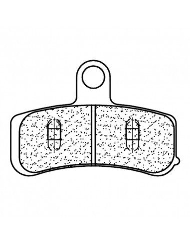 Plaquettes de frein CL BRAKES route métal fritté - 1212A3+