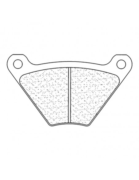 Plaquettes de frein CL BRAKES route métal fritté - 2599A3+
