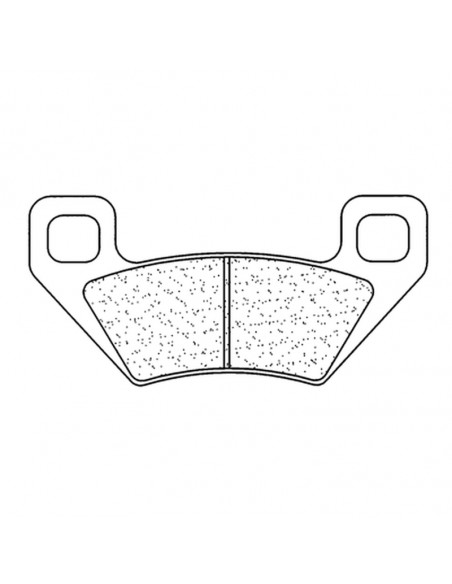 Plaquettes de frein CL BRAKES Quad métal fritté - 1171ATV1