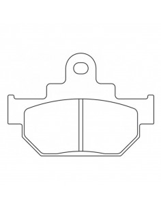 Plaquettes de frein CL BRAKES route métal fritté - 2387A3+