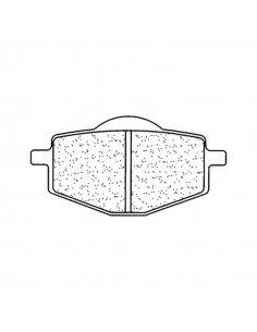 Plaquettes de frein CL BRAKES Racing métal fritté - 2284RX3
