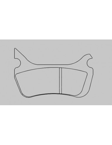 Plaquettes de frein BERINGER Enduro métal fritté - KIT1258SI