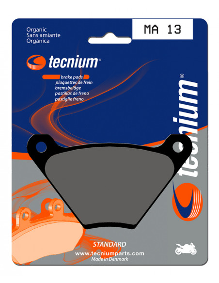 Plaquettes de frein TECNIUM route organique - MA13