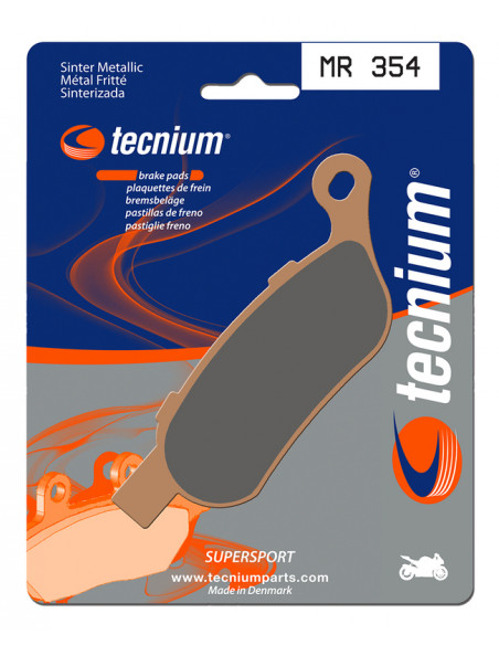 Plaquettes de frein TECNIUM Performance métal fritté - MR354
