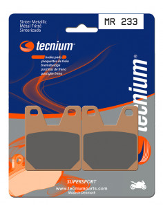 Plaquettes de frein TECNIUM Performance métal fritté - MR233